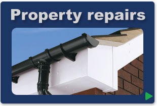 Property repairs including wall & floor tiling, facia boards, plaster boarding and dry walling