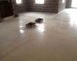 sand and cement screeding